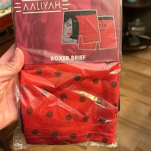 Ripple Junction Red and Black Boxer Briefs